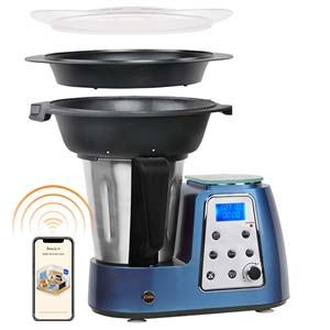 QANA 2020 no stick Wifi Led Display chicken BBQ pizza pan 1500w hot electric digital mini air fryer - copy - copy